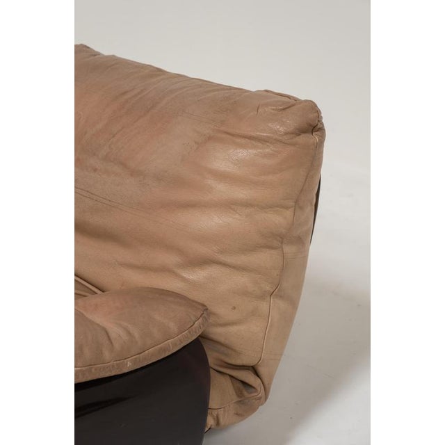 Brown Marsala Lounge Chairs by Michel Ducaroy for Ligne Roset, France, 1970s, Set of 2 For Sale - Image 8 of 18
