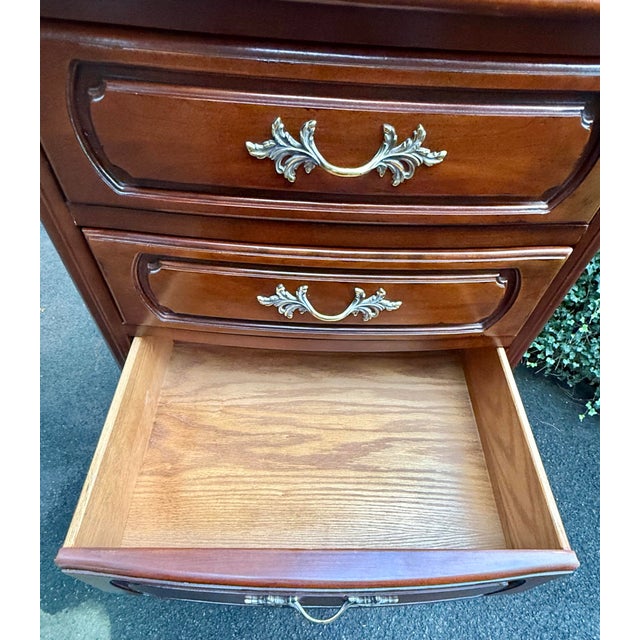 Brown Century Furniture 7 Drawer Solid Cherry Lingerie Chest For Sale - Image 8 of 10
