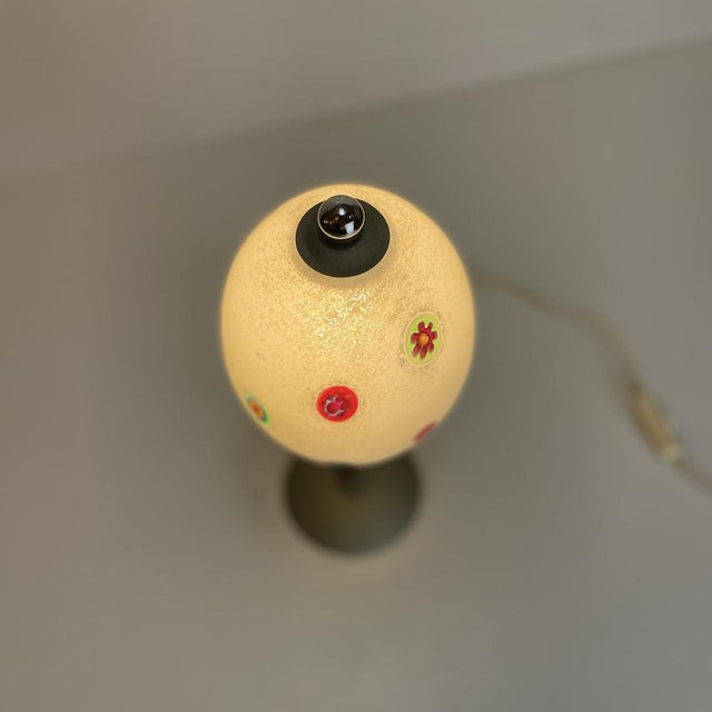 Murano Table Lamp with Murine, 1990s For Sale - Image 4 of 11