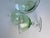 Glass 1950s Green Glass Dessert Cups, Set of 10 For Sale - Image 7 of 10