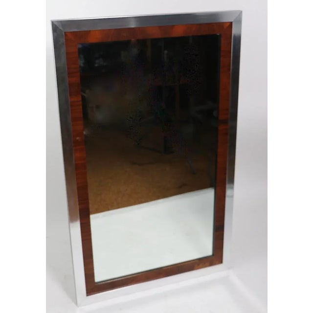 Mid Century Mirrors After Baughman - a Pair For Sale In New York - Image 6 of 12