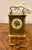 Gold Antique French Victorian Brass Carriage Clock, 1880 For Sale - Image 8 of 8