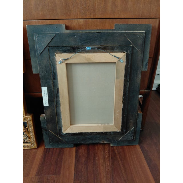 1970s signed “J. Ronald” Chinoiserie Still Life Paintings in Hollywood Regency Frames - Set of Three For Sale In Atlanta - Image 6 of 6