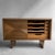 Wood 1950s Mid Century Chevron Front Oak Sideboard For Sale - Image 7 of 12