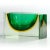 Green Italian Murano Sommersed Dish attributed to Alessandro Mandruzzato, 1960s For Sale - Image 8 of 10