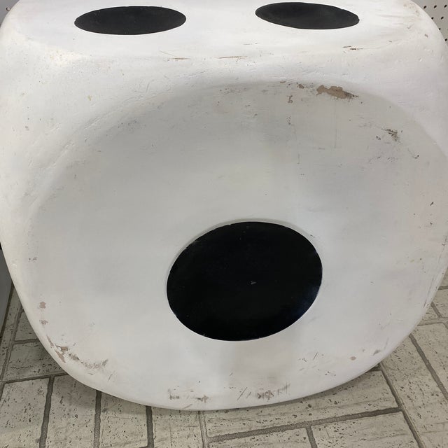 Ceramic 1970s MCM Dice End Tables ~ a Pair For Sale - Image 7 of 11