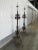 Mediterranean Vintage Wrought Iron Palm Beach Style Floor Lamps - a Pair For Sale - Image 3 of 13