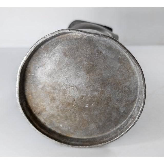 19th Century Continental European French or English Pewter Pitcher For Sale - Image 14 of 14