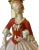 Pink Royal Dux Porcelain Lady Holding Her Dog Table Lamp For Sale - Image 8 of 18
