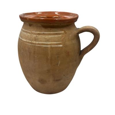 Farmhouse Antique Hungarian Folk Art Pottery For Sale - Image 3 of 5