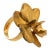 Marc Quinn, 18k Solid Gold Orchid Sculpture Artist Ring Yba Marc Quinn Artwork Wearable Art For Sale
