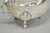 Silver Vintage Victorian Style Silver Plated Footed Gravy Sauce Boat With Handle For Sale - Image 8 of 14