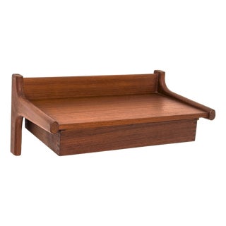 Teak Wall Console attributed to Børge Mogensen, 1960s For Sale