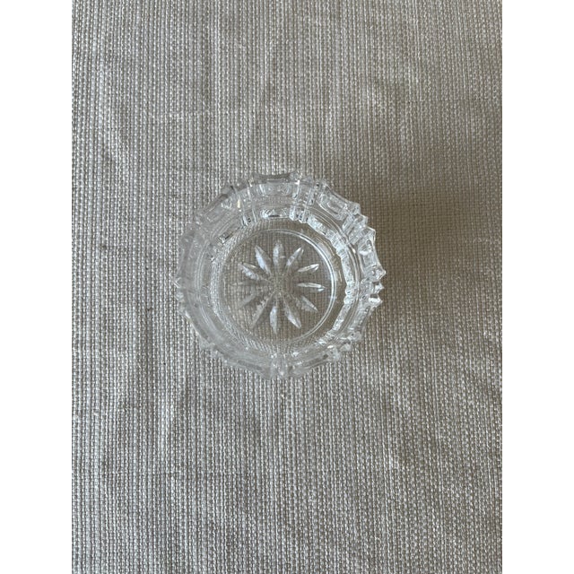 Vintage German Crystal Sugar Bowl For Sale - Image 4 of 5