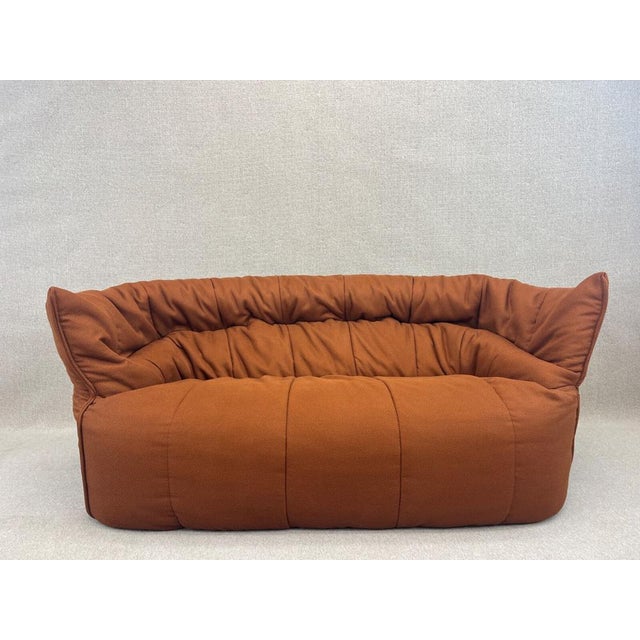 Set of Brigantin Lounge Sofa with Footstool by Michel Ducaroy for Ligne Roset For Sale - Image 6 of 18