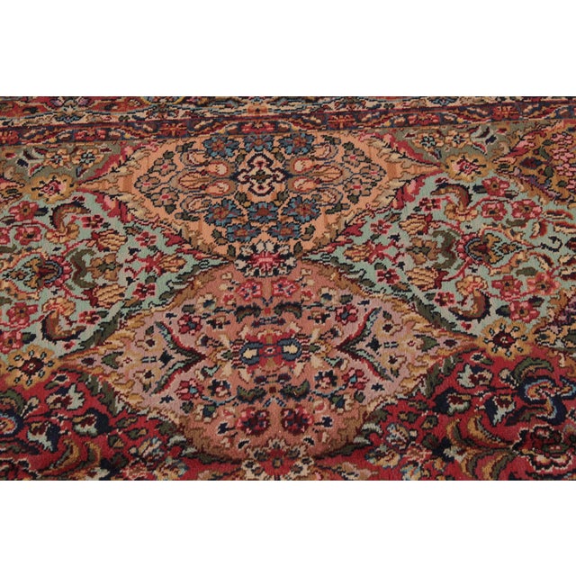 Karastan Multicolor Wool Kirman Approx. 6x9 Room Size Rug For Sale - Image 10 of 14