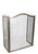 Vintage folding fireplace screen, spark guard, in good original, ready to use condition, showing light signs of age and...