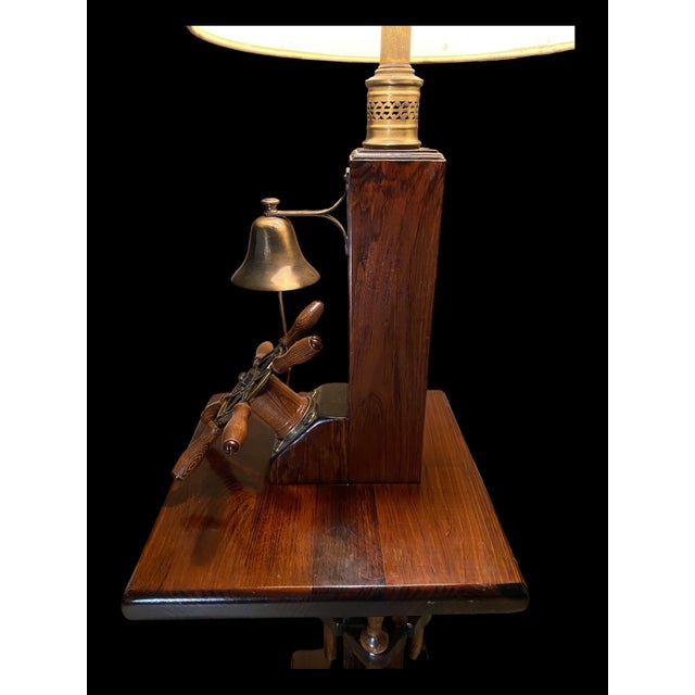 1960s Nautical Floor Lamp With Table Chairish