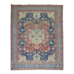 Early 20th Century Dramatic Antique Tabriz Rug 7'11'' X 10'11''