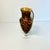 Murano 1980s Vintage Italian Boho Chic Hollywood Regency Tortoise Venetian Glass Pitcher. For Sale - Image 4 of 18