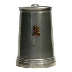 1937 King George VI Coronation Souvenir Pewter Tankard