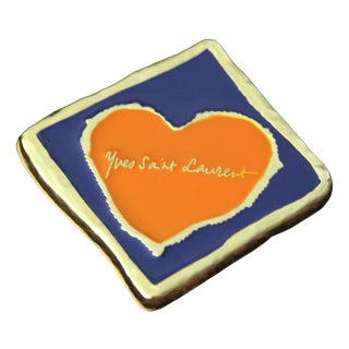 Vanity Compact Mirror from Yves Saint Laurent, 1980s For Sale