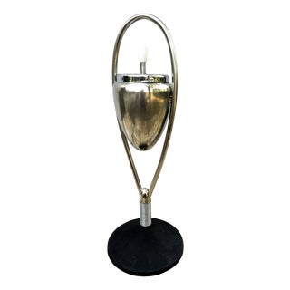 Mid-Century Modern Standing Ashtray in Chrome, 1950s For Sale