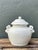 Add a touch of European charm to your interior with this vintage glazed ceramic lidded urn. This piece features a classic,...