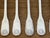 1980s Christofle Silver Plated Vendome Pattern Flatware Dessert Set of 8 For Sale - Image 5 of 15
