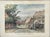 French Country Vintage Framed European Market Street Scene Print by Henry Van Den Bogaard For Sale - Image 3 of 10