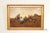 Antique Original Painting After Ferencz Szabo (Hungarian, 19th Century), European Countryside Scene of Family Picnic...