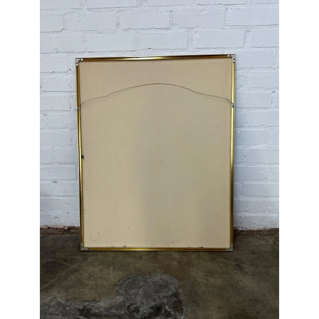 Mid-Century Modern Vintage Colorful Ribbon Painting by Ernesto Bonilla For Sale - Image 3 of 6