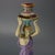 George Jones Majolica Egyptian Figural Candlestick For Sale - Image 9 of 13