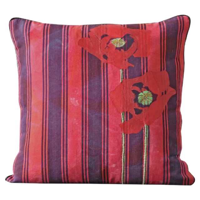 Papaveri Cushion from GAIADIPAOLA For Sale
