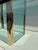 1970s Leon Rosen for Pace Collection Glass and Brass Coffee Table For Sale - Image 10 of 12