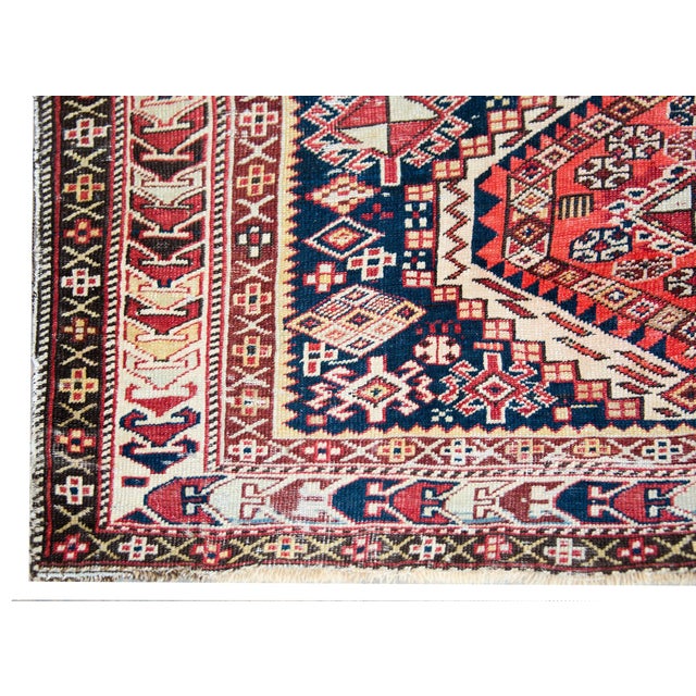 Early 20th Century Persian Shriven Rug For Sale - Image 11 of 14