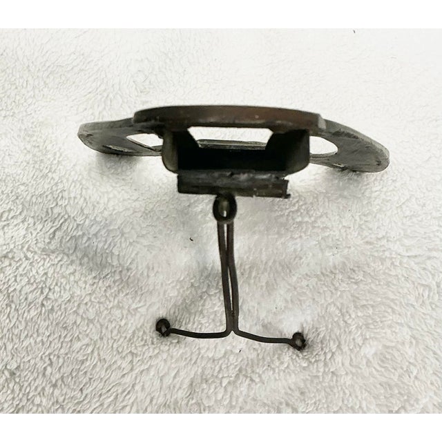 Antique Art Nouveau Photo Frame in Pewter With Postcard Insert, 1900s For Sale - Image 9 of 12