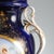French Vase in Blue Porcelain Decorations For Sale - Image 5 of 11
