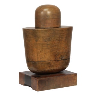 Annnet Gaaikema, Holy Grail Sculptural Form, 1980s, Wood For Sale