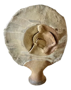 Stoneware Silhouette Sculpture
