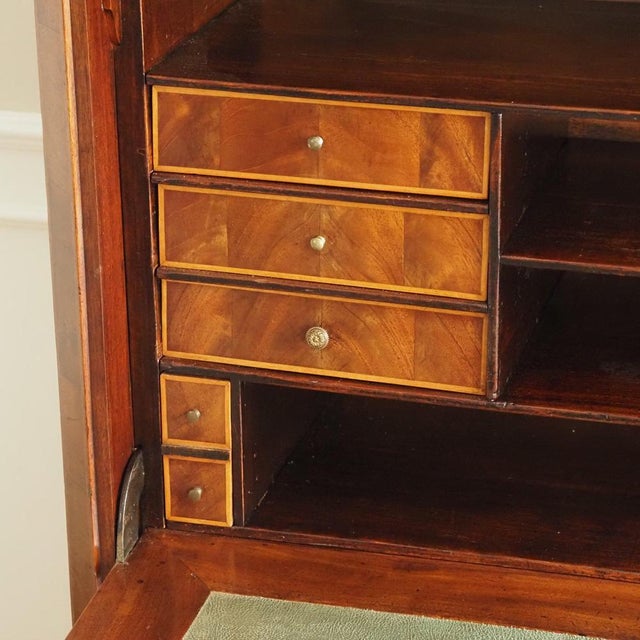 French Secretaire in Mahogany and Marble For Sale - Image 5 of 18