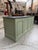 Sage Green and Black Wooden Retail Counter For Sale - Image 17 of 17