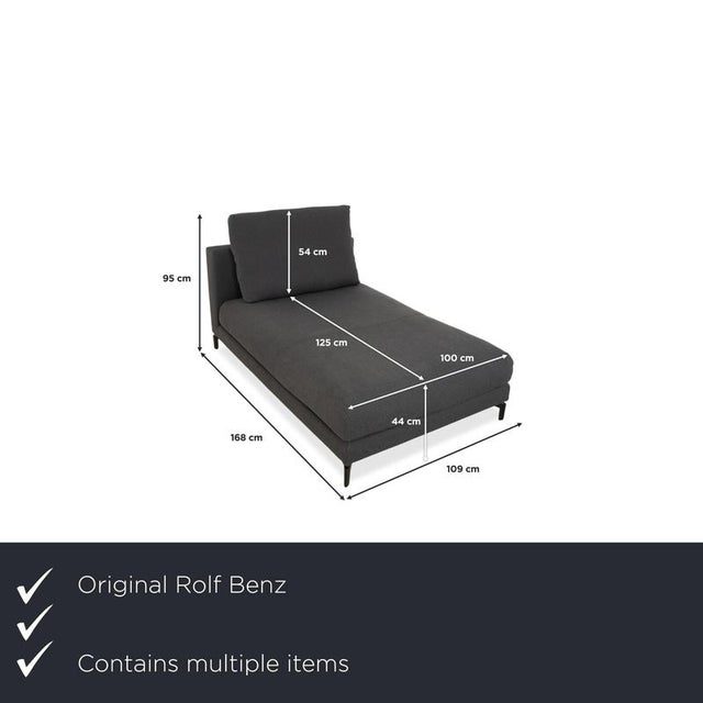 This ensemble from the Rolf Benz Nuvola series is the perfect solution for stylish relaxation for two, without sacrificing...