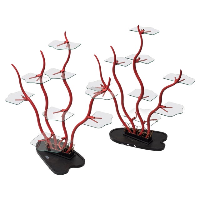 Vintage Étagères by Mario Giusti, 1960s, Set of 2 For Sale