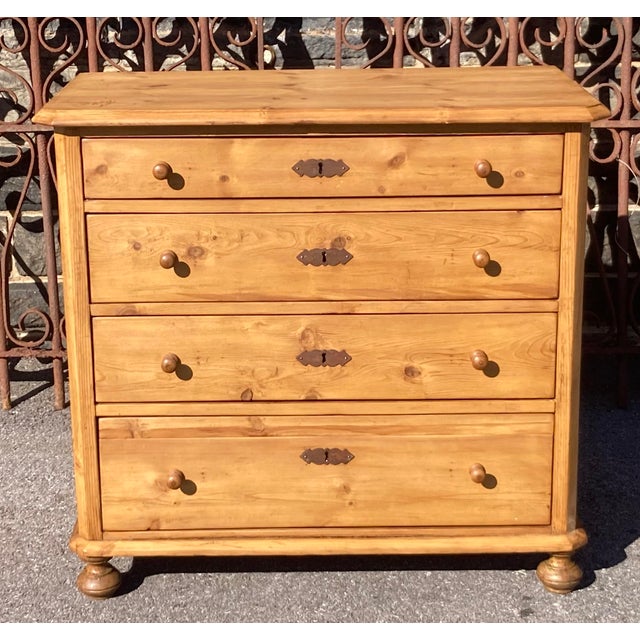 What a gorgeous chest of drawers! A step-down routed edge and nicely chamfered front corners characterize the top of this...