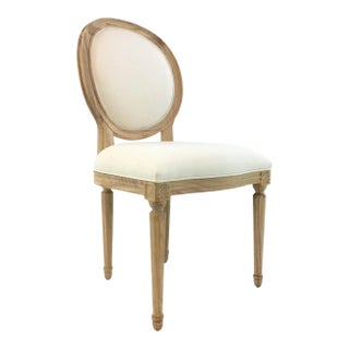 Ave Home Transitional French Style Octavia Side Chair For Sale