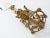 1950s 1950s Spanish Brass 3 Light Chandelier For Sale - Image 5 of 10