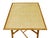 Wood Bamboo and Hesian Side Table, 1920s For Sale - Image 7 of 8