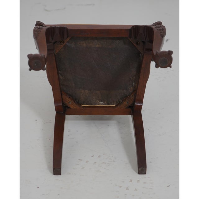 Chippendale Style Diminutive Doll Size Armchair For Sale - Image 12 of 12