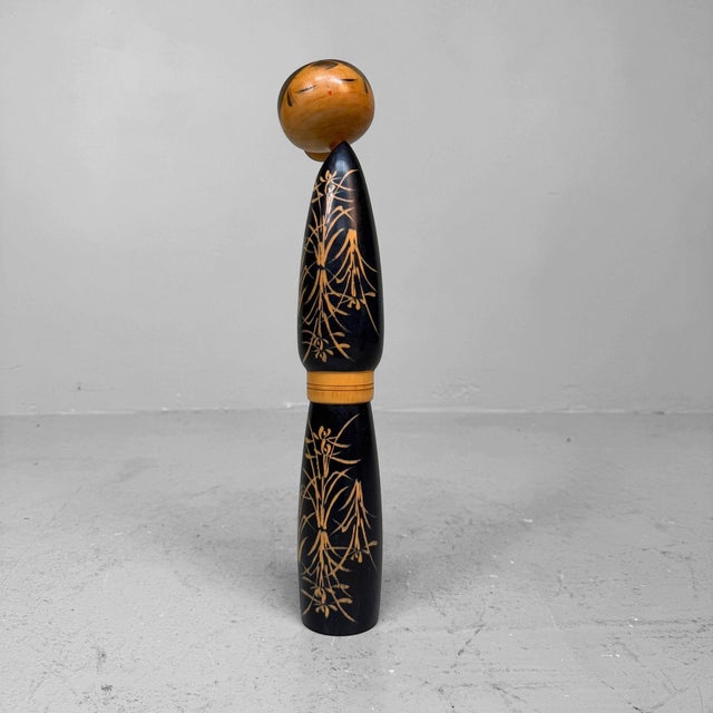 Sato Suigai, Sōsaku Kokeshi Semishigure, 1970s, Wood For Sale - Image 13 of 13